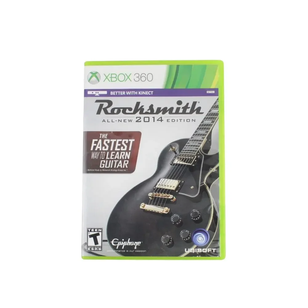 Rocksmith 2014 Edition (Microsoft Xbox 360, 2013) Game Only